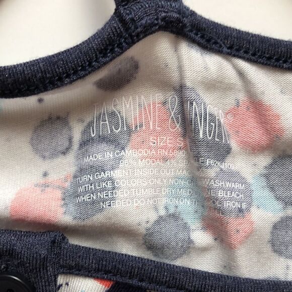 Jasmine & Ginger criss cross sleepwear tank mix and match Small - Picture 6 of 8